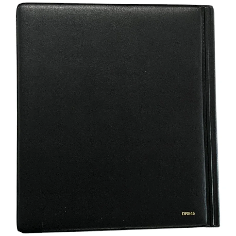 Day Runner Executive Weekly Planner Black Folder No Rings